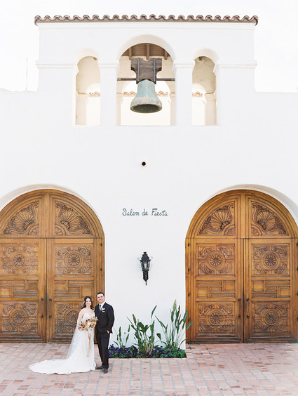 Romantic earth tone Palm Springs wedding by Amorology
