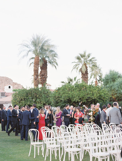 Romantic earth tone Palm Springs wedding by Amorology