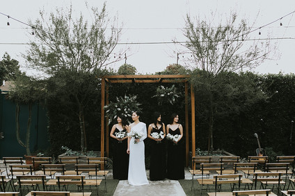 Moody minimalist spring wedding at The Ruby Street in Los Angeles