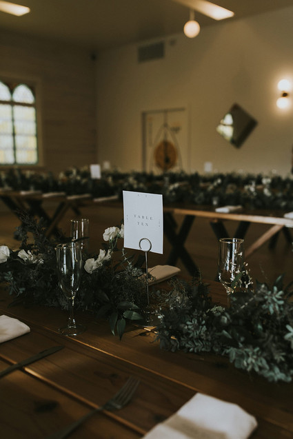 Moody minimalist spring wedding at The Ruby Street in Los Angeles Inspiration