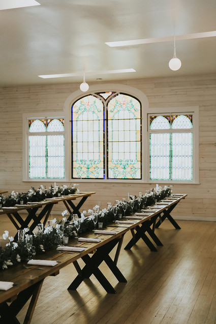 Moody minimalist spring wedding at The Ruby Street in Los Angeles Inspiration
