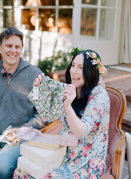 feminine garden baby shower with Casa de Perrin