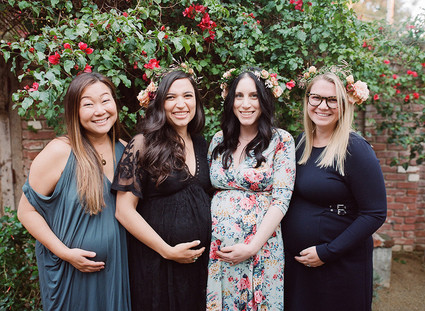 feminine garden baby shower with Casa de Perrin
