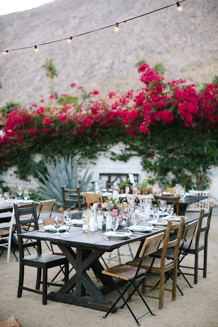 A ring designer's Palm Springs wedding at Korakia