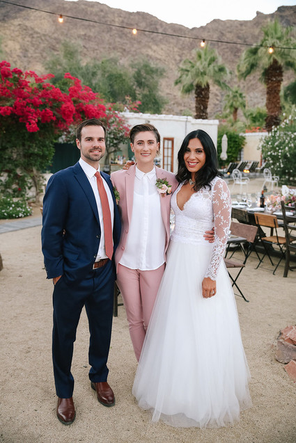 A ring designer's Palm Springs wedding at Korakia Inspiration