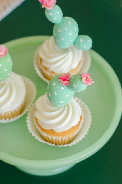 Cactus themed cinco de mayo party on 100 Layer Cakelet