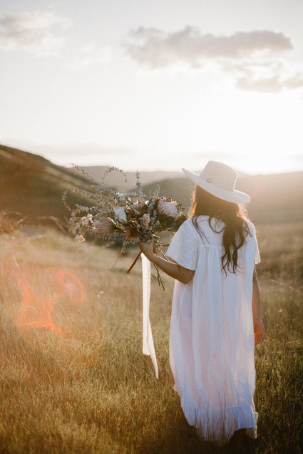 Earthy bohemian picnic ideas for summer on 100 Layer Cake