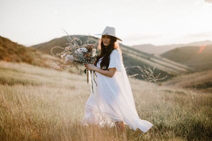 Earthy bohemian picnic ideas for summer on 100 Layer Cake