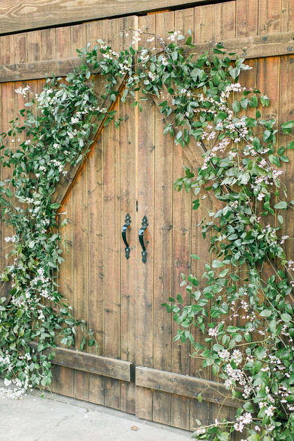 Romantic pastel spring blossom estate wedding
