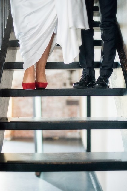 Pop Art inspired LGBTQ wedding editorial at The Green Building in NYC