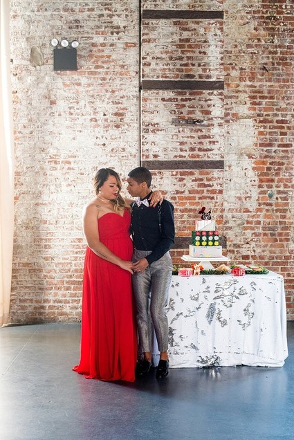 Pop Art inspired LGBTQ wedding editorial at The Green Building in NYC