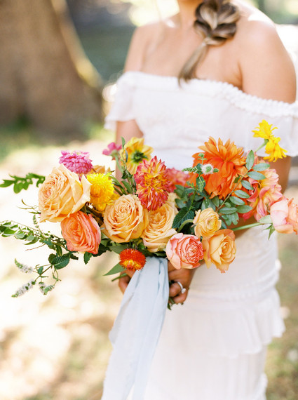 Colorful Yosemite elopement and picnic Inspiration
