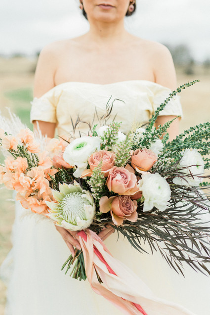 Desert color inspired fall wedding ideas in Texas