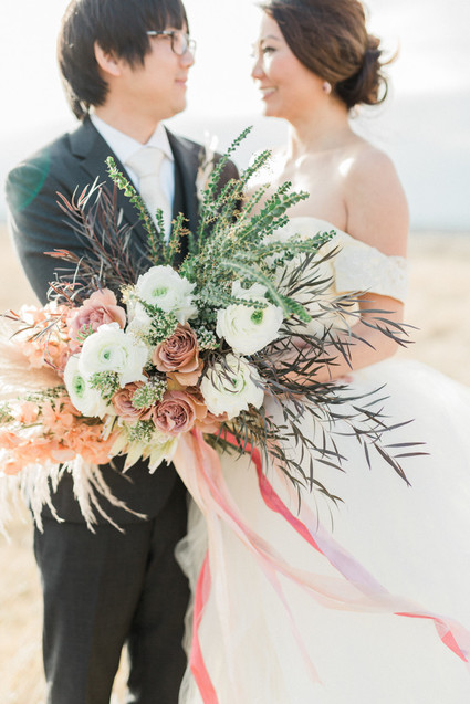 Desert color inspired fall wedding ideas in Texas