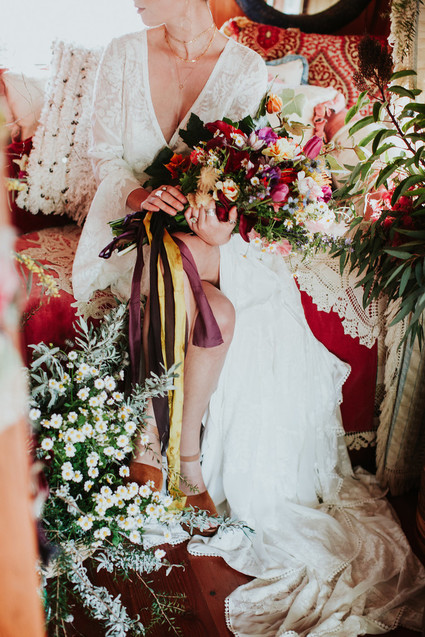 Bright floral nomadic wedding inspiration in Edna Valley