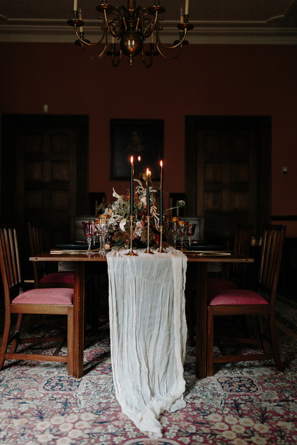 Moody Dutch masters inspired wedding ideas