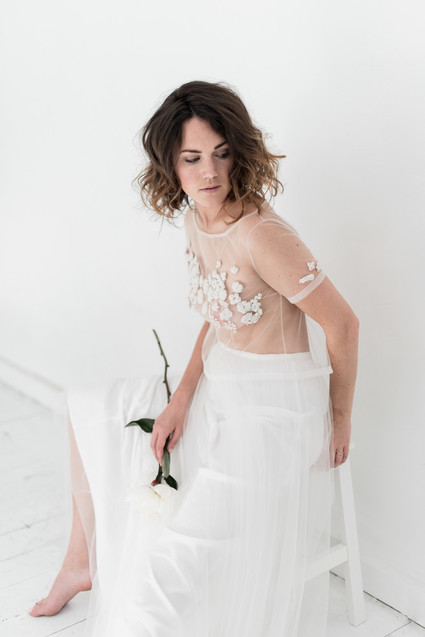 Modern French pink and blush bridal shower