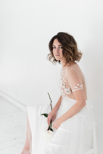 Modern French pink and blush bridal shower