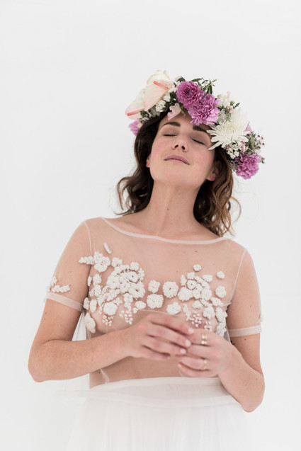 Modern French pink and blush bridal shower