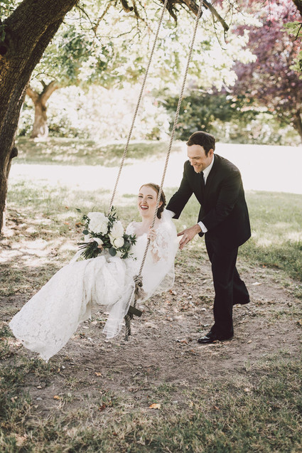 Elegant intimate Whidbey Island wedding at The Wayfarer