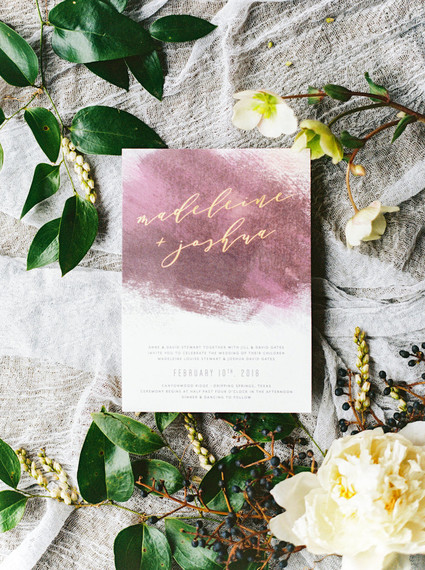 Jewel tone winter wedding at Canyonwood Ridge in Austin