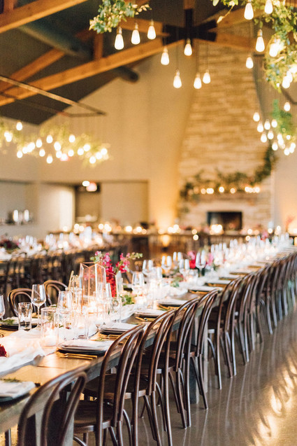 Jewel tone winter wedding at Canyonwood Ridge in Austin