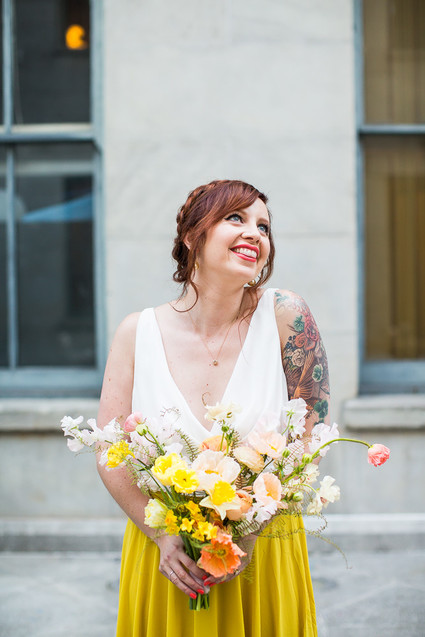 Whimsical Wes Anderson wedding ideas at the San Francisco Mint