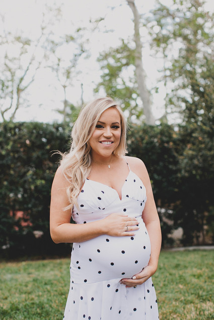 Parisian backyard baby shower