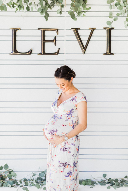 French garden themed boy's baby shower