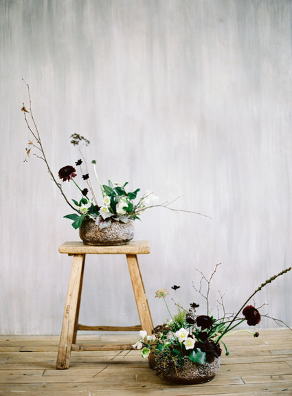 Minimal modern grey wedding ideas