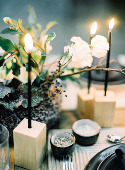 Minimal modern grey wedding ideas