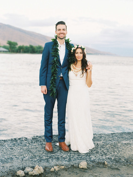 Maui wedding at Olowalu Plantation House