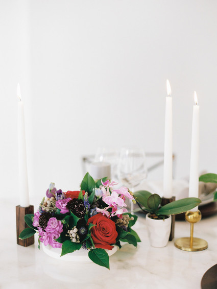 Modern ultraviolet wedding inspiration Inspiration