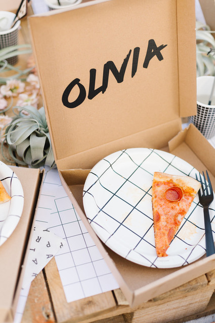 National Pizza Day party from Beijos Events Inspiration