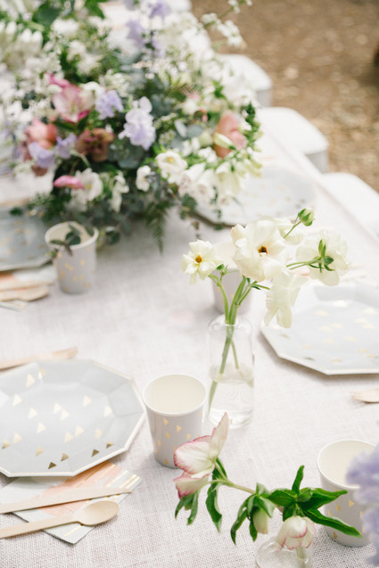 Fairyland birthday party for sisters at Temescal Canyon in Los Angeles