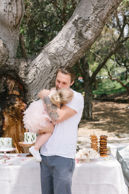 Fairyland birthday party for sisters at Temescal Canyon in Los Angeles