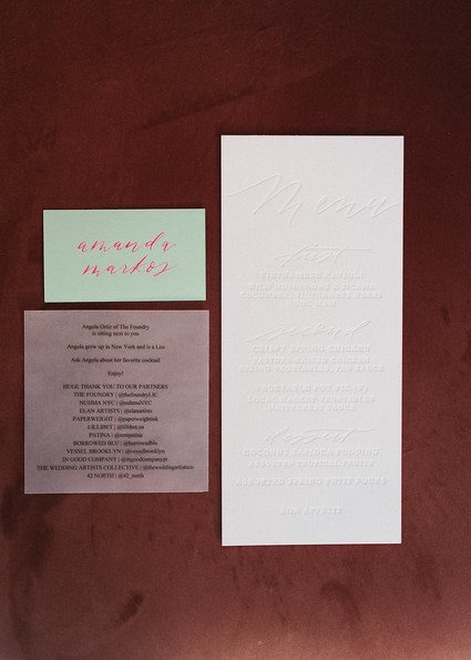 Ombre dinner party with Collective Gatherings in Brooklyn