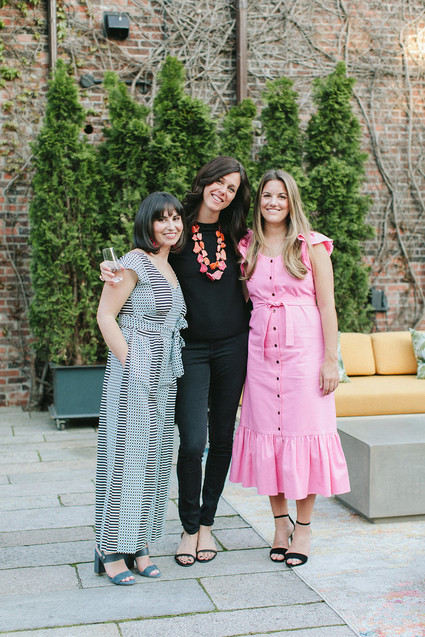 Ombre dinner party with Collective Gatherings in Brooklyn
