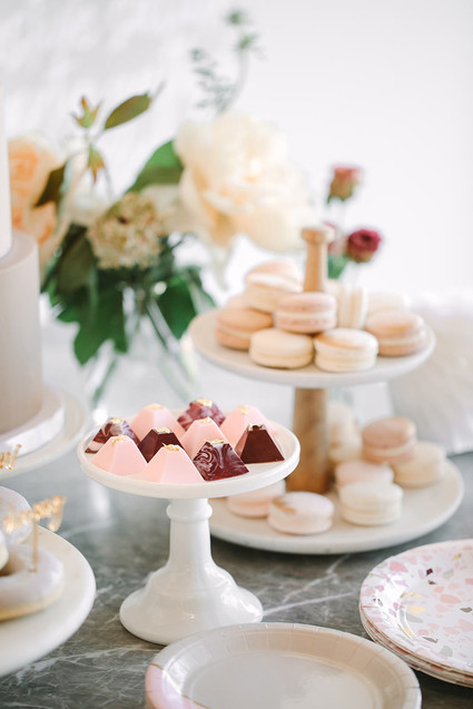 dessert table