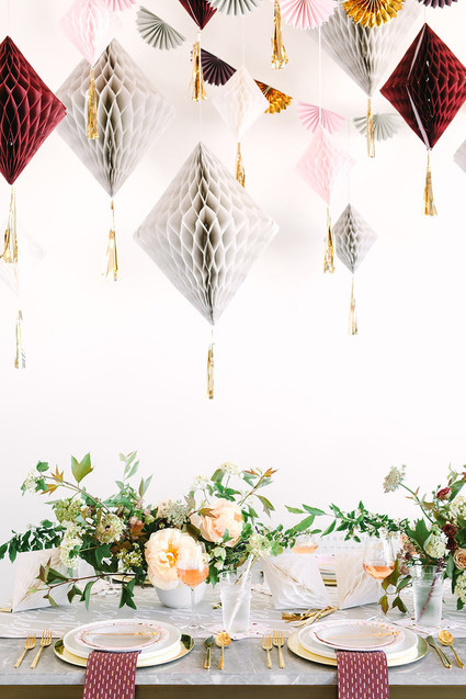 100 Layer Cake x Crate and Barrel paper party supplies Inspiration