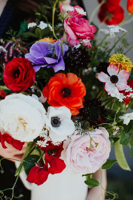 Bright floral bridesmaid brunch ideas