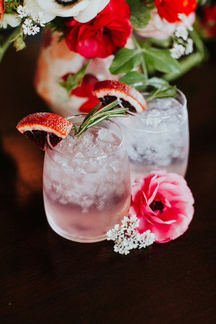 Bright floral bridesmaid brunch ideas