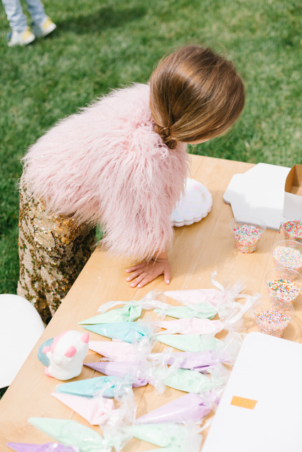 Mermaid backyard birthday party by Beijos Events