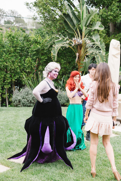 Mermaid backyard birthday party by Beijos Events