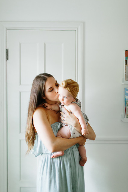 Earthy pastel girl's nursery