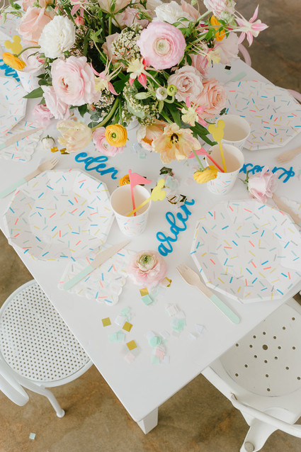 Modern Disneyland themed birthday party