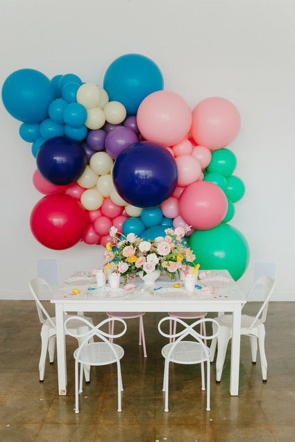 Modern Disneyland themed birthday party