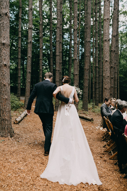 Rustic Pine forest wedding at The Roxbury Barn & Estate