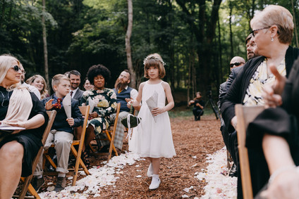 Rustic Pine forest wedding at The Roxbury Barn & Estate
