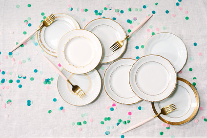 Colorful modern party ideas